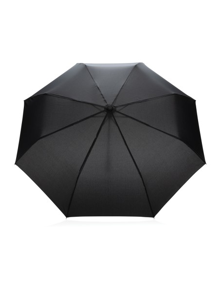 Mini ombrello bambù 20.5" rPET pongee 190T Impact AWARE™